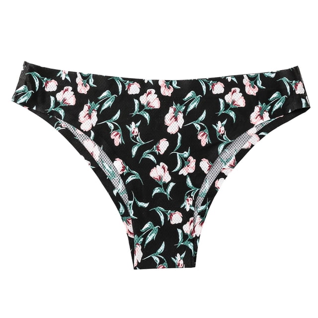 Culottes Confortables pour Femmes, Bikini Extensible Doux, Design en Dentelle Respirant, Tenue Décontractée Polyvalente pour Toutes les Saisons