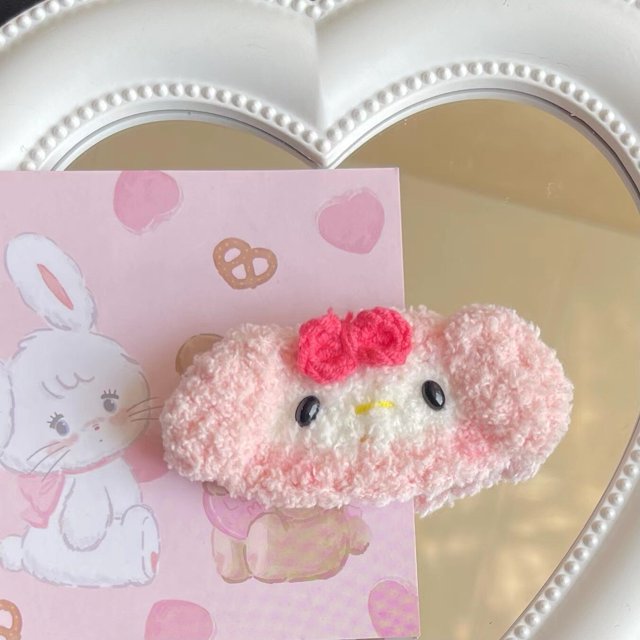 Juguete de peluche Kawaii Sanrio colgante Pochacco, muñeco de peluche de dibujos animados, mochila colgante, llavero para niñas, regalo de cumpleaños para niños, nuevo qiuyongming unisex