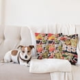 thumbnail image 4 of Ambesonne Japanese Throw Pillow Cover 2 Pack, Sushi Roll Colored, 16", Multicolor, 4 of 7