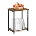 thumbnail image 1 of Mesa auxiliar Furinno Simplistic con estructura metálica de pino ámbar, 1 of 6