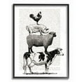 thumbnail image 1 of Stupell Industries 'Black and White Animal Stack' Textual Art, 1 of 3