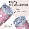 thumbnail image 4 of 20OZ Unicorn Themed Cup with Handle Insulated Stainless Steel Tumbler Ideal Gifts for Women Unicorn Fans Perfect for Birthday Christmas and Camping Trips, 4 of 6
