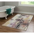 thumbnail image 4 of Klarna 3' x 5' Washable Accent Rug, Ivory and Purple, 4 of 6