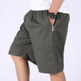 thumbnail image 6 of DPTALR Men's Summer Casual Sports Cargo Shorts, Loose Straight Fit Mid-Length with Multiple Pockets,Army Green,Big and Tall Men XXL, 6 of 6