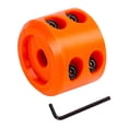 thumbnail image 2 of BAOSITY Winch Cable Hook Stopper,Rubber Winch ,Winch Stopper,Rubber Stopper for Synthetic Rope ATV Vehicle Steel Wire , orange, 2 of 8