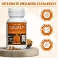 thumbnail image 6 of CoreTribe® Cordyceps Militaris Mushroom Extract Capsules, Energy & Focus Support, Vegan, Non-GMO, 30 Count, 6 of 8