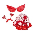 thumbnail image 1 of Disfraces de ganso, ropa, se adapta a una estatua de ganso de 58 cm, disfraz de patio, fiesta al aire libre, decoración del día de Valentín., 1 of 9
