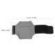 thumbnail image 5 of WEUVEB Bolsa Para Teléfono Para Deportes Con Cierre De Gancho Y Bucle Material Suave Y Transpirable Rosa, 5 of 6