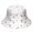Christmas Snowflake Circle Dot Pattern, variant on Christmas Santa Train Polar Bear Pattern Bucket Hat, Travel Foldable Hat with Wide Brim & Breathable Fabric, UV Sun Protection Gifts for Hiking Camping Fishing Beach