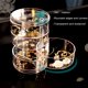thumbnail image 5 of HomeKingdee 4 Layer Rotating Jewelry Organizer - Clear Acrylic Storage Box for Earrings, Rings, Necklaces, Bracelets, Home Decor Gift, 5 of 5