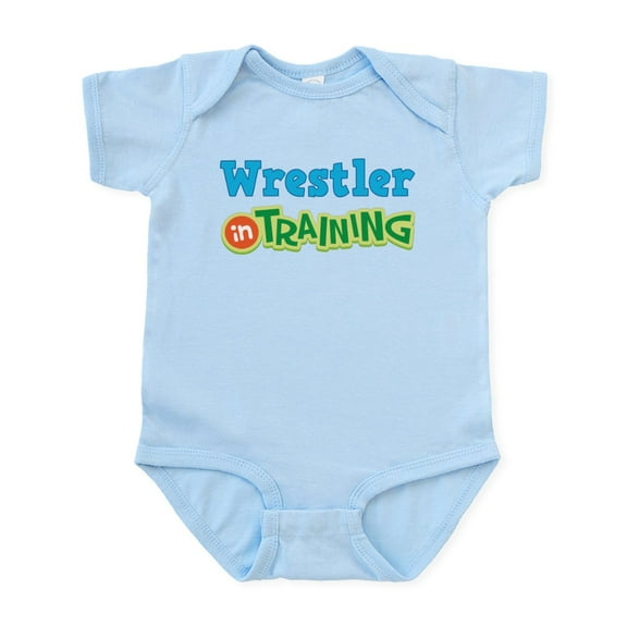 CafePress - Wrestler In Training Infant Bodysuit - Baby Light Bodysuit, Size Newborn - 24 Months