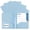 Light Blue, variant on EEHZTSI 2-Pocket Plastic Folders with 3 Prong Fasteners, 8-1/2" x 11" Letter Size, 12-Pack, Assorted