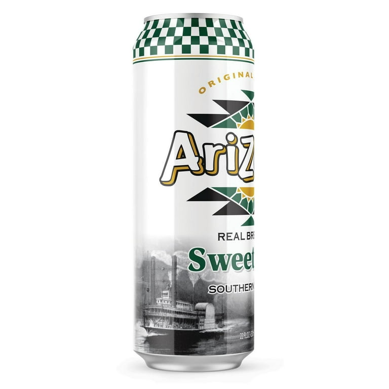 Arizona Sweetened Southern Style Black Tea, 23-Ounce Cans (Pack of