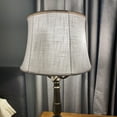 thumbnail image 5 of TOOTOO STAR White Lamp Shades, 12"D x 16"W x 11"H Drum Linen LampShade, 5 of 7
