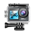 thumbnail image 4 of Cámara de acción 5K 30FPS Pantalla Dual IPS Cámara de buceo para bicicleta impermeable HD SD 128GB, 4 of 5