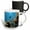 Multicolor, variant on 3drose, Colorful Fish Among the Coral, 11oz Two-tone Yellow Mug