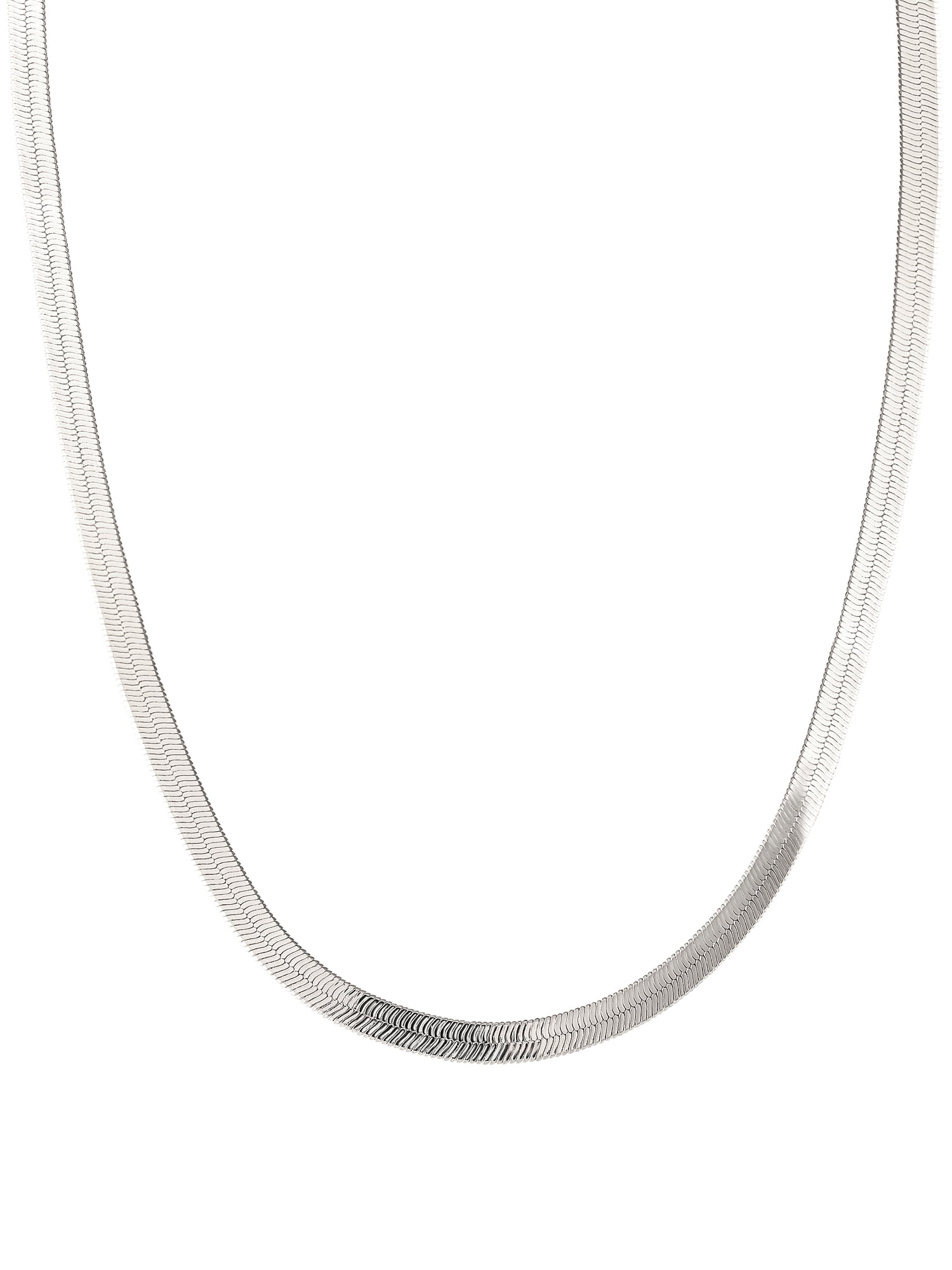 Believe by Brilliance Women's Fine Silver Plated Triple Layer Necklace Set
