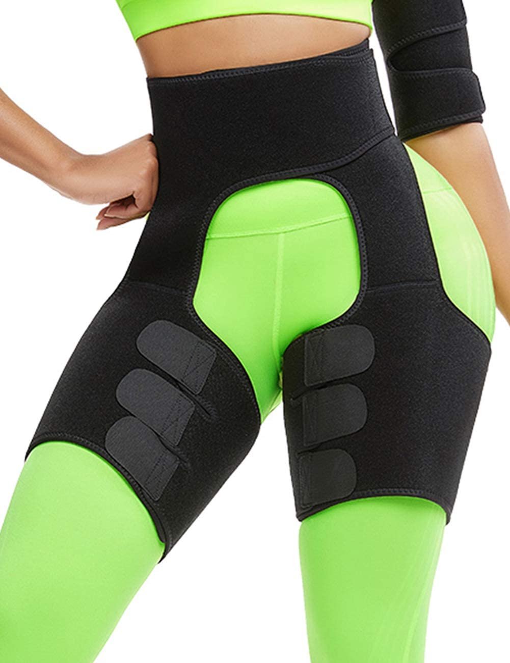 Patgoal Women Fitness Thigh Sweat Band 