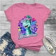 thumbnail image 5 of Camiseta de cuello redondo de neón Denver el último dinosaurio Jeremy dibujos animados tela camiseta básica ropa de niña nuevo diseño mullido oferta especial, 5 of 5