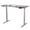 Antique Brown Top, variant on UNICOO® Electric Stand Up Desk Dual Motor, 3 Stage Up Lifting Legs with 1 Inch Thick Bamboo Table Top, LED 4 Memory Control Keypad (Black Dual Motor Frame/Bamboo Nature Table Top)