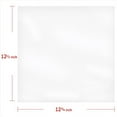 thumbnail image 3 of 90 Flat Open Top Bag 6.7Mil Strong Cover Plastic Vinyl Record Outer Sleeves for 12 Inch Double /Gatefold 2LP 3LP 4LP, 3 of 5