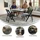 thumbnail image 5 of Juego de 4 sillas plegables Flash Furniture Hercules Series, color negro, 5 of 9
