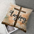 thumbnail image 7 of Bible Quotes Cushion Cover Raised On Sweet Tea and Jesus Throw Pillow Covers Bible Verses Religious Christmas Christian Pillow for Couch Sofa Bedroom Decorative Farmhouse Pillow, 7 of 7