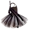 thumbnail image 4 of SonxaHe Toddler Girl's Dress Role Play Spider Sleeveless Tutu Dresses Children Holiday Party Mesh Dresses,3-Piece Black,Size 3-4 Y, 4 of 7