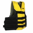 thumbnail image 3 of Seachoice Level 70 Life Jacket, Deluxe Adjustable 4-Belt Ski Vest, Yellow and Black, Size XXL/XXXL, 50-60 In. Chest, 3 of 5