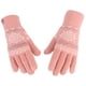 thumbnail image 1 of Guantes de invierno con pantalla táctil para mujeres y niñas, guantes suaves y cálidos de punto MFZFUKR CPB-CJZ959-4, 1 of 5