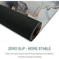 thumbnail image 5 of Extended Gaming Mouse Pad, 35.5x15.75 Non-Slip Large Desk Pad Mousepad with Stitched Edges Waterproof Keyboard Mouse Mat Desk Protector for Game, Office and Home, Ink Marble, 5 of 6