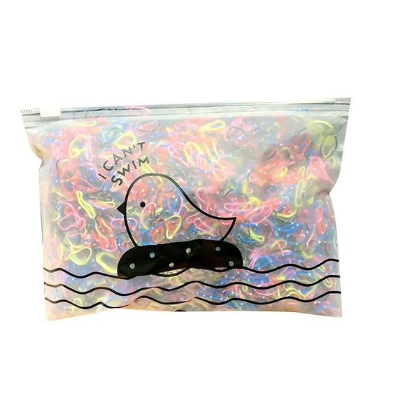 Baby Headband Girls Princess Hair Accessories 1000 Pieces Colorful Rubber Band Baby Hair Ties Elastic Hair Band For