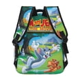 thumbnail image 4 of Tom And Jerry Backpack Book Bags Casual Daypack For Travel Work Office, 4 of 6