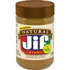 Jif Natural Creamy Peanut Butter Spread, 28-Ounce Jar