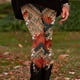 thumbnail image 1 of MKLEKYY Leggings para mujer, informales, cómodos y estampados, pantalones de yoga largos, 1 of 3