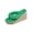 Slipper - Green, variant on Womens Wedge Sandals Summer Slip On Thong Slippers Open Toe Soft Towel Fabric Upper Espadrille Heels Casual Beach Pool Shoes for Stylish Vacation Outfits