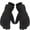 Black, variant on Winter Gray Outdoor Adult Men Women Snow Skating Snowboarding Windproof Warm Ski Gloves