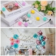 thumbnail image 5 of 4Pcs Felt Ball Garland Cream Pink Garland Handing Balls 6.6Feet Long 30 Balls Party Banner Decor, 5 of 6