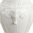 thumbnail image 4 of JONATHAN Y Anita 18" Classic Vintage Ceramic Indoor/Outdoor 4-Elephant Garden Stool, White, 4 of 5