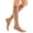 Beige, variant on mediven plus for Men & Women, 20-30 mmHg Calf High Closed Toe Compression Stockings, Beige, VI-Petite