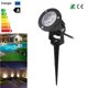 thumbnail image 2 of Moyic 7W LED Césped Jardín Luz de inundación Patio Patio Camino Proyector Lámpara con base Impermeable Blanco frío AC / DC 12V Iluminación y accesorios Numero 5 Moyic HA024199-05, 2 of 6