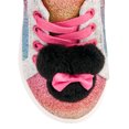 thumbnail image 4 of Disney Minnie Mouse Casual Rainbow Pom Sneaker (Toddler Girls), 4 of 7
