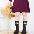 thumbnail image 6 of Kids Girls Boys Socks - Happy Halloween Black Comfort Breathable Crew Socks for Boys Girls Kids, Soft Athletic Running Socks for Boys Socks 6-10 Years Old, 6 of 6