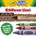 thumbnail image 4 of Crayola Large Crayons, Colors of the World, 24 Per Box, 3 Boxes, 4 of 8