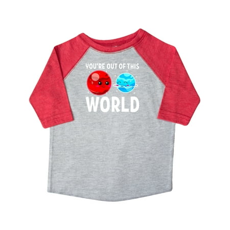 

Inktastic Astronomy Out of this World Gift Toddler Boy or Toddler Girl T-Shirt