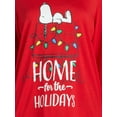 Peanuts Snoopy Women’s Home for the Holidays Matching Family Pajamas ...