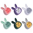 thumbnail image 3 of Miangastore Wall Mount Hand Towel Hook Rabbit Shaped Abs 6Pcs 2In, 3 of 9