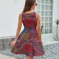 thumbnail image 6 of Mola De Panama Bird Dress Summer Street Style Dresses Female Sleeveless Printed Sundress, 6 of 7