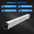 thumbnail image 7 of NAVOROGE Replacement Part OE# 19710-5AA-A01 18061 961527 309045 HO3012100 Compatible with Honda Civic EX EX-L EX-T LX Si Sport Touring 2016-2021 Intercooler Charge Air Cooler, 7 of 7