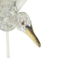 thumbnail image 5 of 18", 20", 12"H White Wood Handmade Bird Sculpture, by DecMode (3 Count), 5 of 10